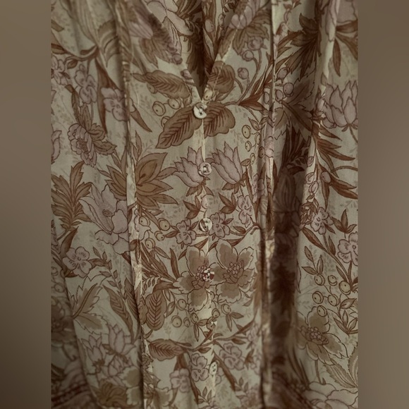 NWOT Blu Pepper Peasant Blouse - Picture 3 of 6